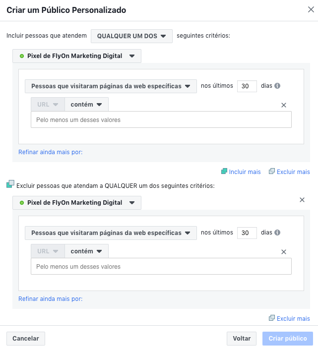 Publico Personalizado