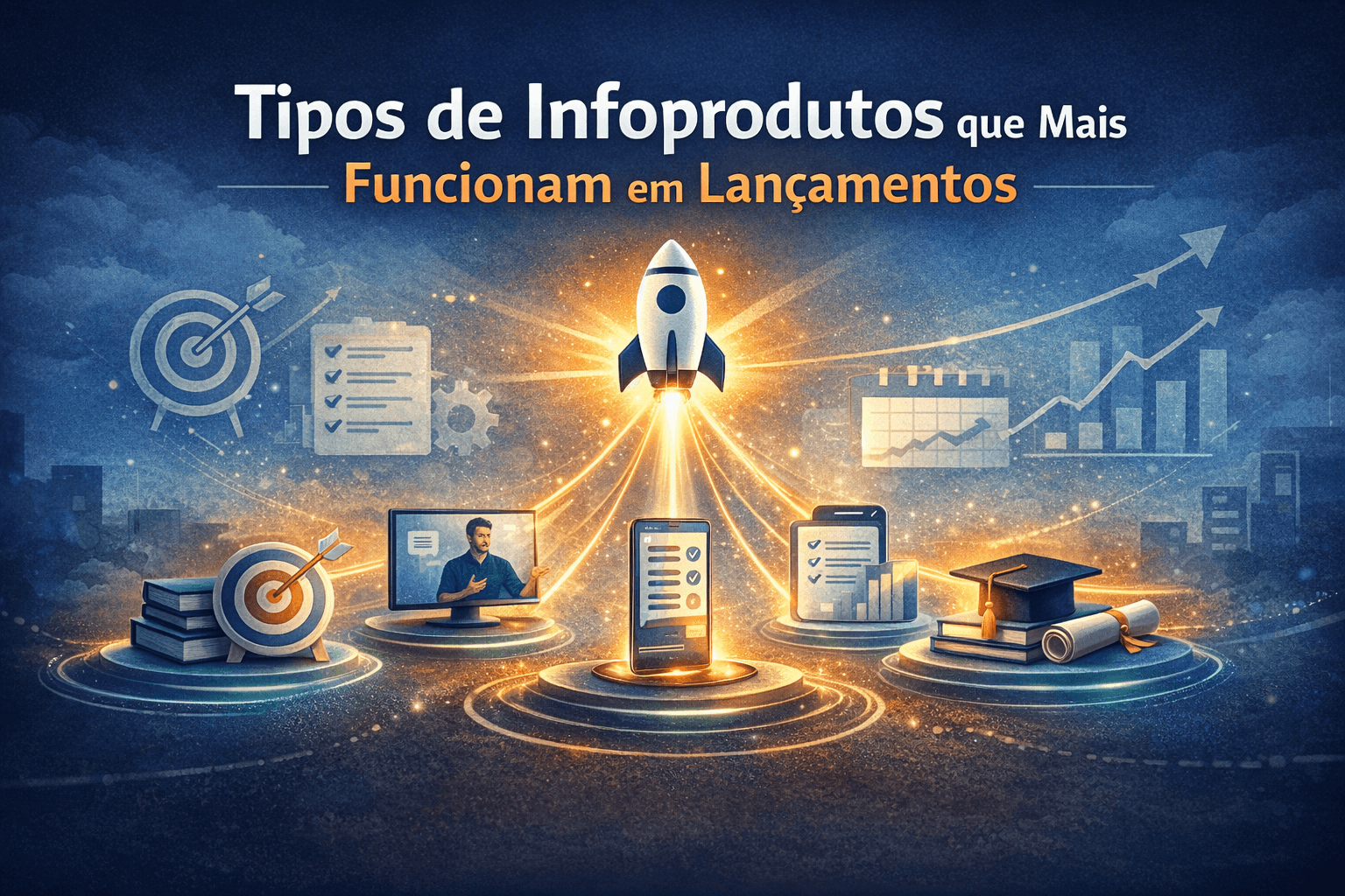 Tipos de infoprodutos que mais funcionam em lançamentos