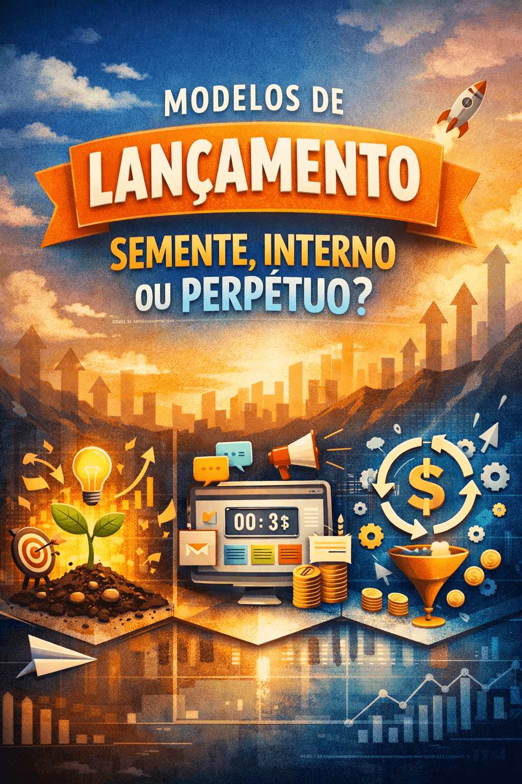 Modelos de lançamento: semente, interno ou perpétuo?
