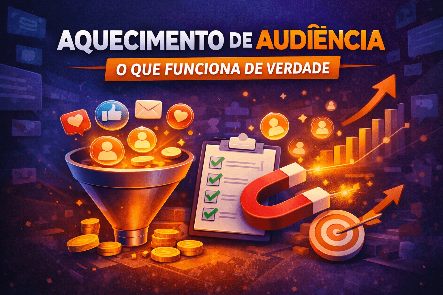 Aquecimento de audiência: o que funciona de verdade