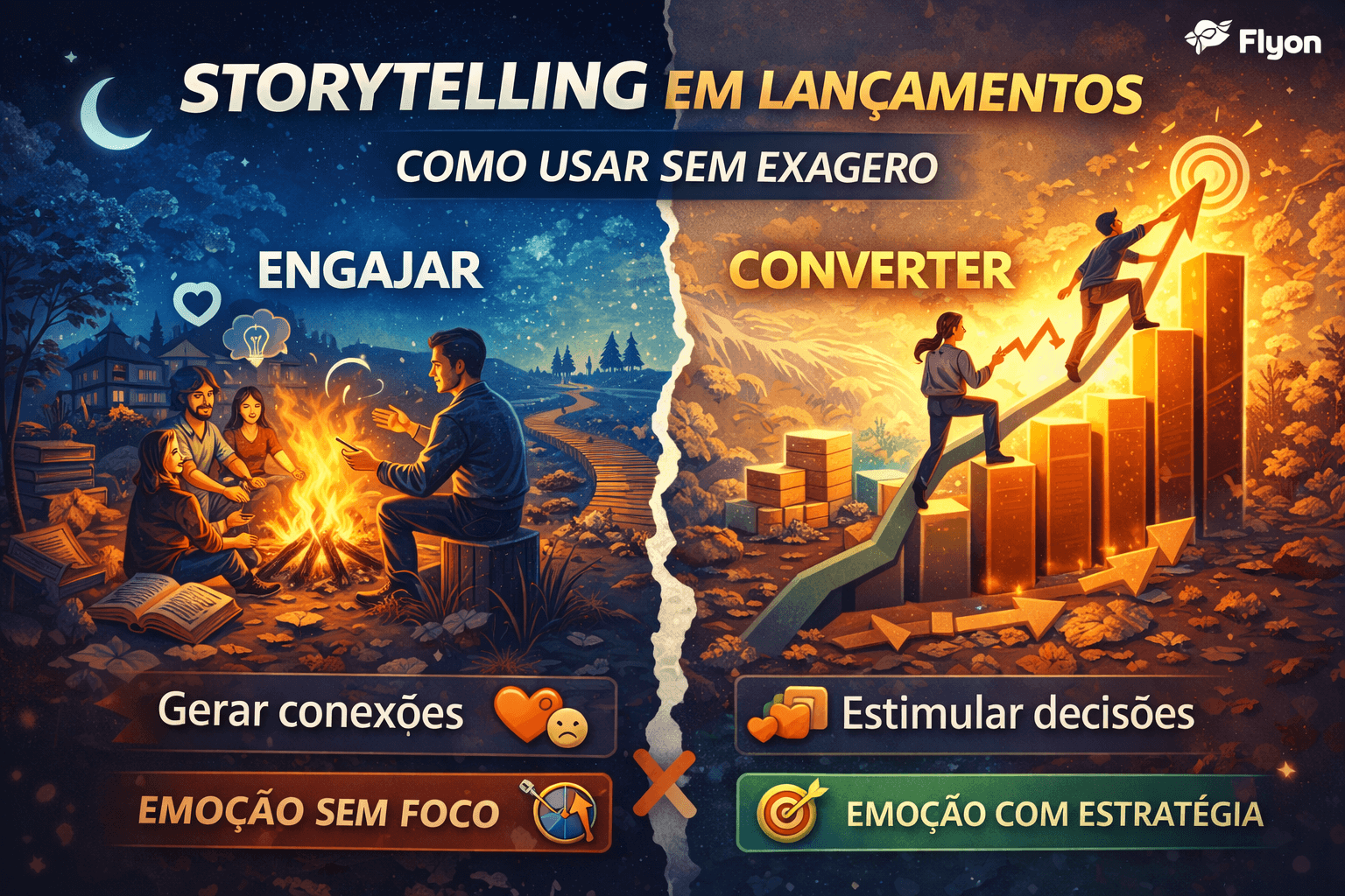 Storytelling em lançamentos: como usar sem exagero