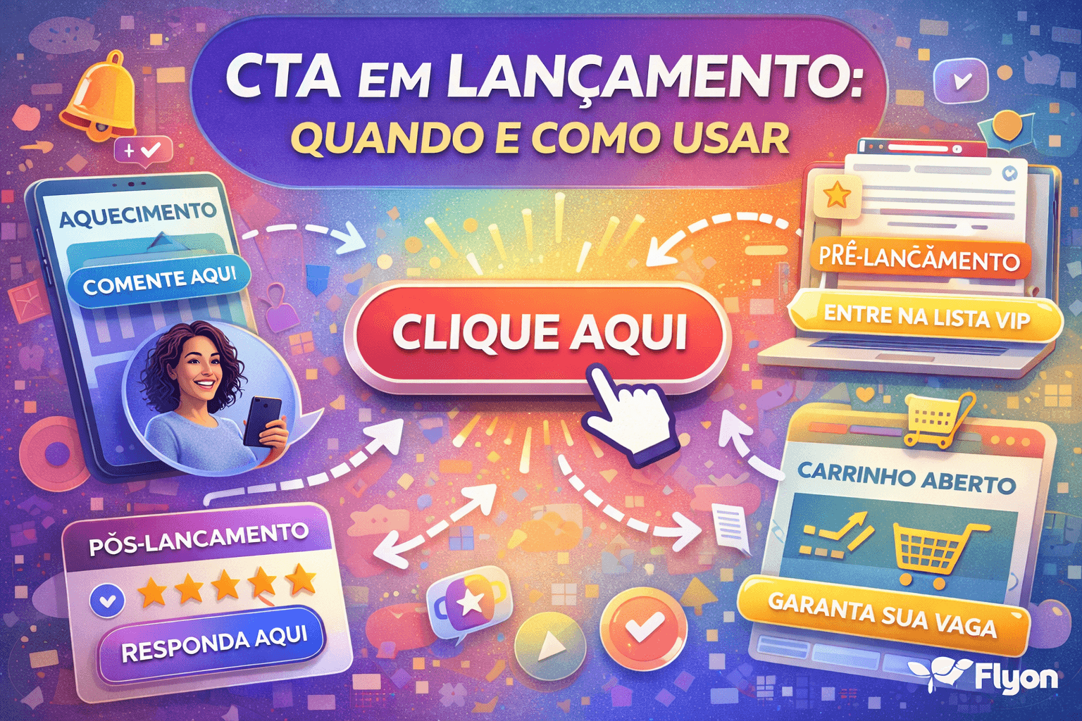 CTA em lançamento: quando e como usar