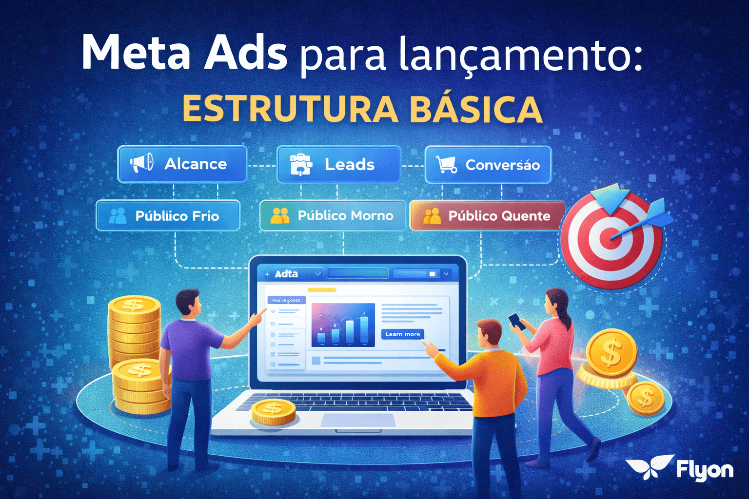 Meta Ads para lançamento: estrutura básica