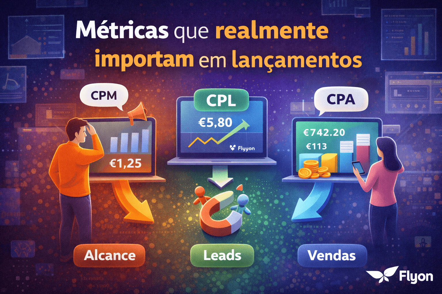 Métricas que realmente importam em lançamentos