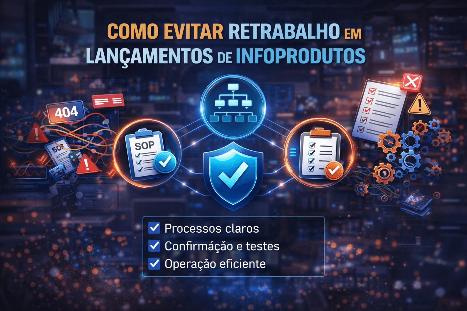 Como evitar retrabalho em lançamentos