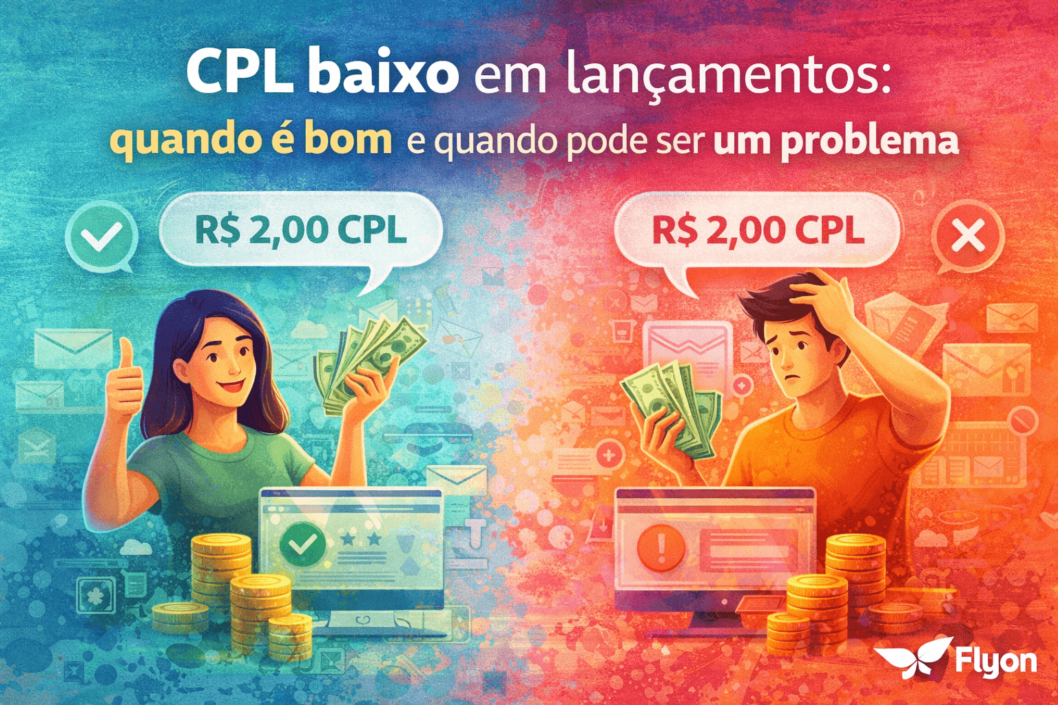 CPL baixo em lançamentos: quando é bom e quando pode ser um problema