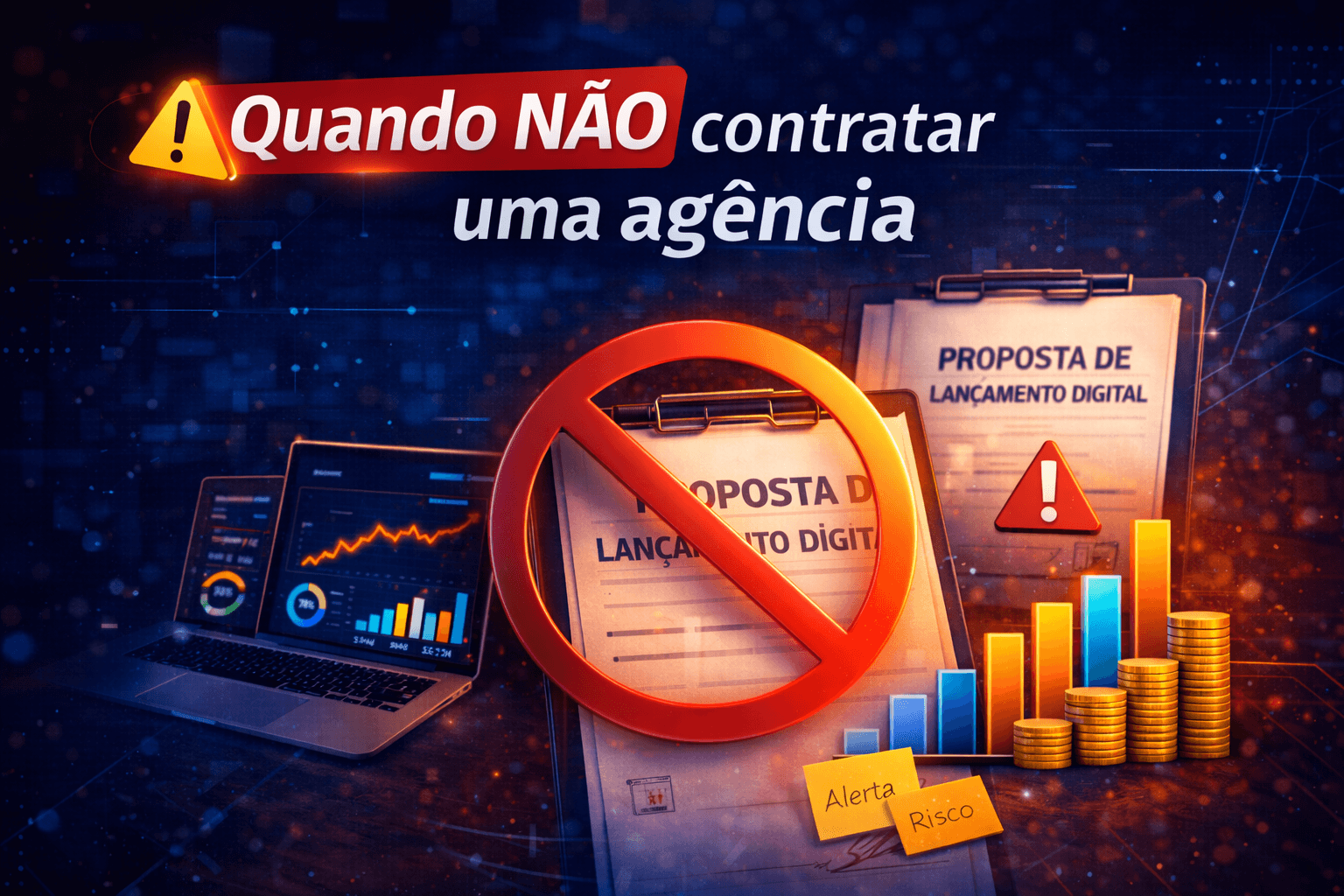 Quando contratar uma agência de lançamento? Veja quando faz sentido e quando NÃO contratar para evitar prejuízos.