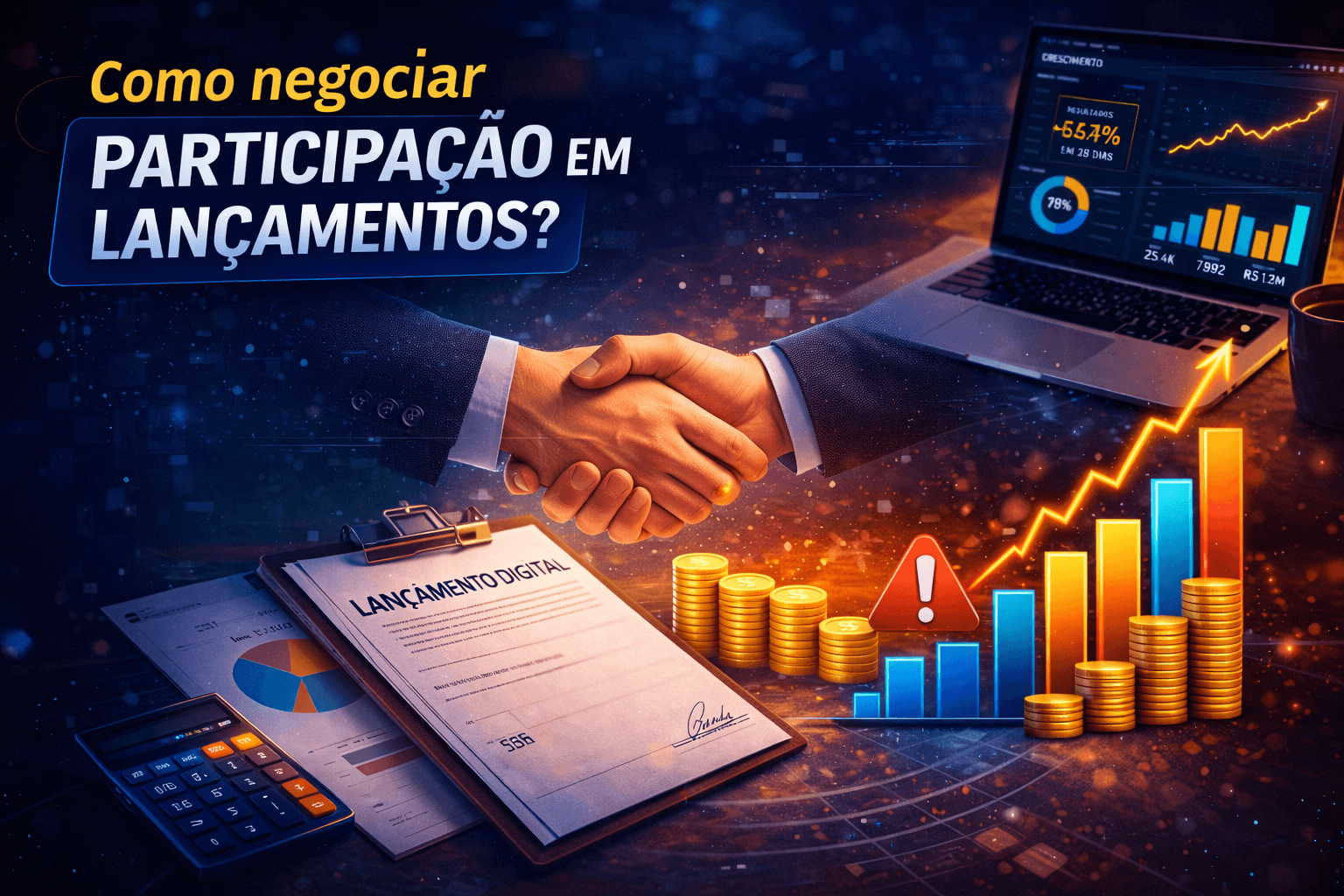 Negociar participação em lançamentos: como fazer do jeito certo